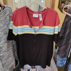 Liz Claiborne Women by Elisabeth 2pcs Sweater Set 1X